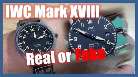 fake iwc mark xvii|iwc mark xviii heritage.